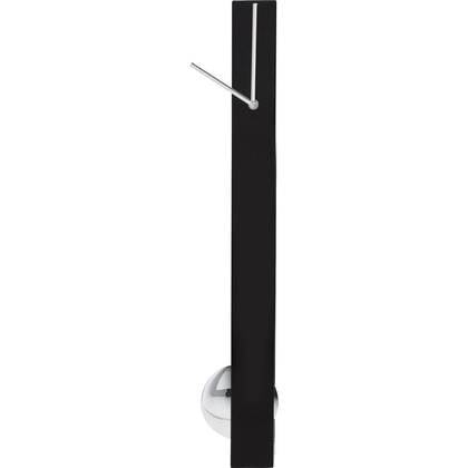 Wandklok Pendulum Kare Design Zwart