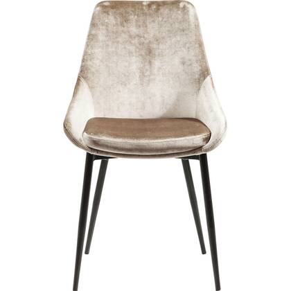 Kare Design East Side Stoel fluweel Beige