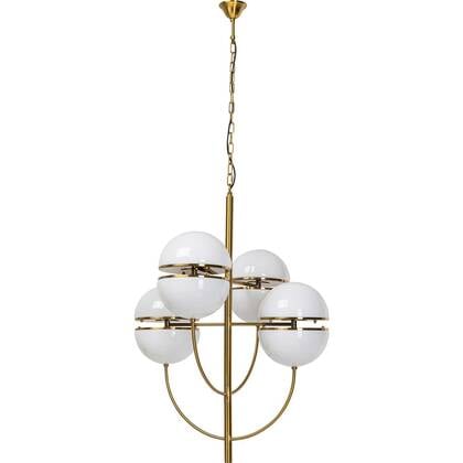 Kare Design Leisha Hanglamp goud Wit