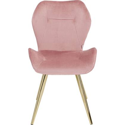Kare Design Viva stoel - fluweel - Roze