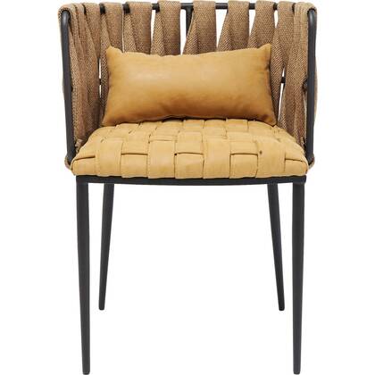 Kare Design Cheerio Stoel met armleuningen Geel
