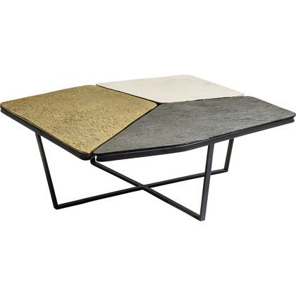 Kare Design Patches Salontafel 103x102cm Zwart