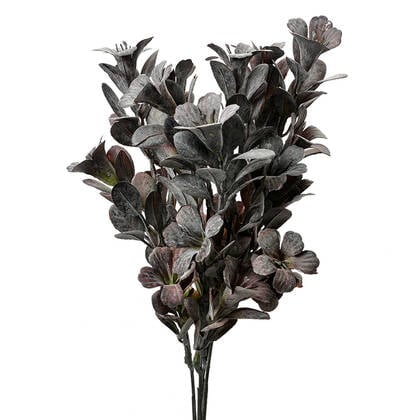 Clayre & Eef Kunstbloem 35 cm Zwart Kunststof