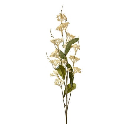 Clayre & Eef Kunstbloem 80 cm Beige Kunststof