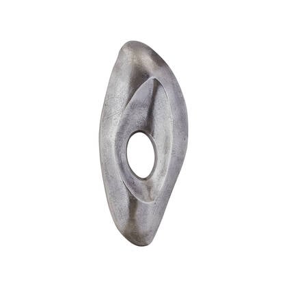 PTMD Kellaine Nickel Casted Alu Wall Panel Small Zilver