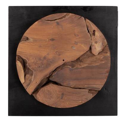 MUST Living Wall panel Roots - 35x35x7 cm Bruin