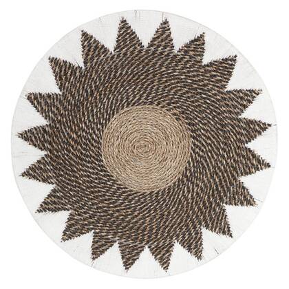 MUST Living Wall panel Star,Ø31x17 cm Beige