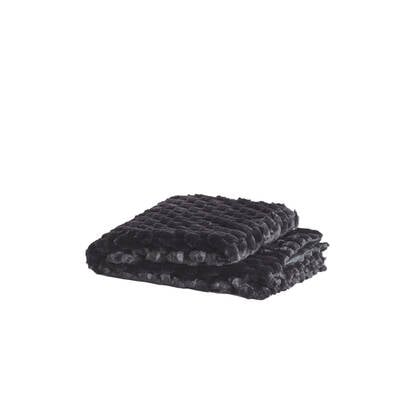 Light & Living Light&living Plaid 170x130 cm VIENNE velvet Zwart