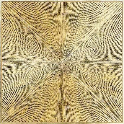 Ingelijste kunst Illumino 80x80cm Kare Design Goud