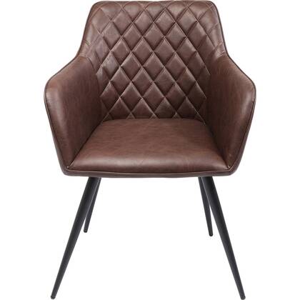 Kare Design San Remo Stoel met armleuningen Bruin