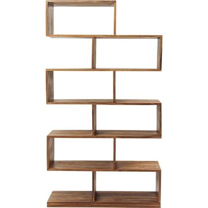 Kare Design Authentico Zig Zag bookshelf 180x100cm Messing