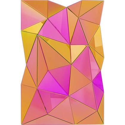Kare Design Prisma Spiegel 120x80cm colore Multicolor