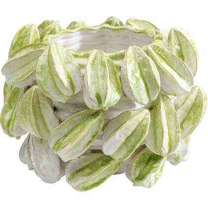 Vaas Carambola 23cm Kare Design Groen