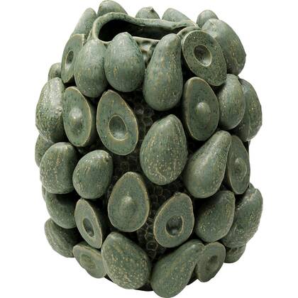 Vaas avocado 31cm Kare Design Groen