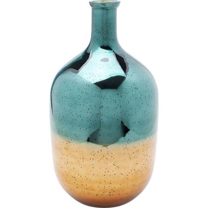 Vaas Lizy en goud 50cm Kare Design Blauw