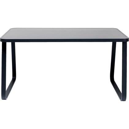 Tuintafel Santos 143x83cm Kare Design Zwart