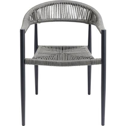 Tuinstoel met armleuningen Palma Kare Design Grijs