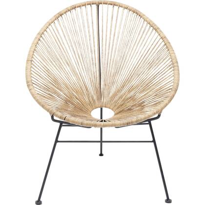 Tuinfauteuil Spaghetti natuur Kare Design Messing