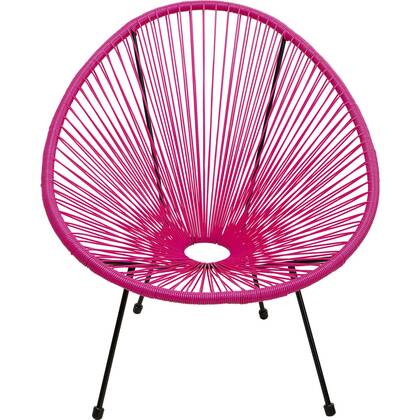 Tuinfauteuil Acapulco Kare Design Roze