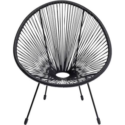 Tuinfauteuil Acapulco Mono Kare Design Zwart
