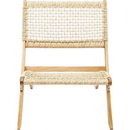 Opvouwbare tuinstoel Copacabana Kare Design Messing