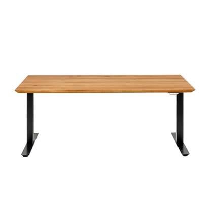 Kare Design Smart Symphony bureau eik 180x90cm Messing