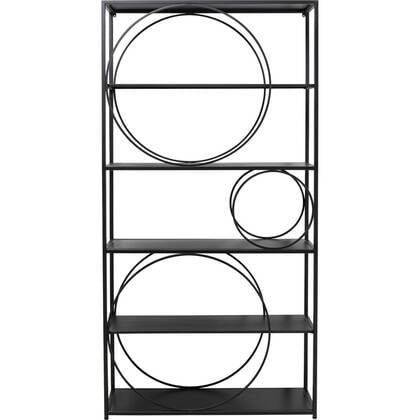 Kare Design Circle bookshelf 200x100cm Zwart