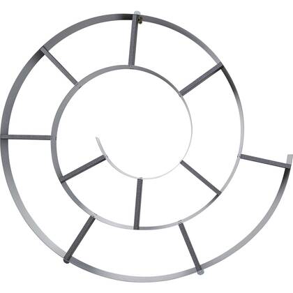 Kare Design Snail Wandplank Zilver