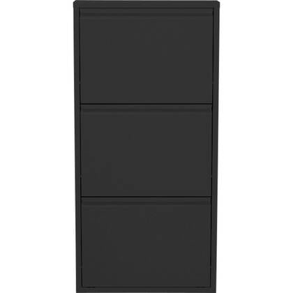 Kare Design Caruso Schoenenkast 3 laden Zwart