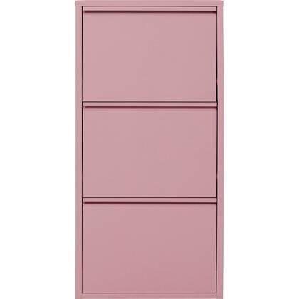 Schoenenkast Caruso roze 3 laden Kare Design