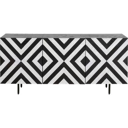 Kare Design Arctic Dressoir en wit Zwart