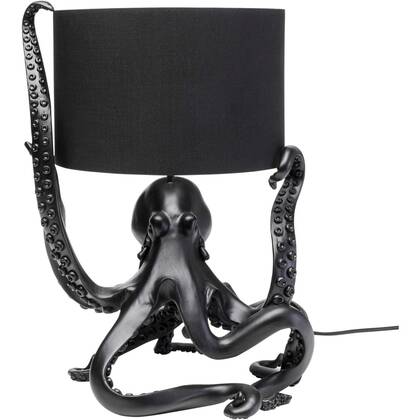 Kare Design Tafellamp octopus Zwart