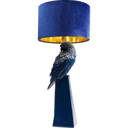 Kare Design Tafellamp papegaai Blauw