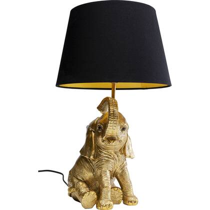 Kare Design Tafellamp olifant Goud