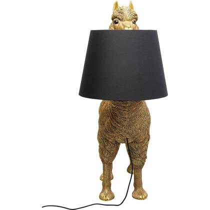 Kare Design Vloerlamp lama 108cm Goud