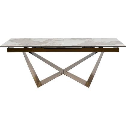 Kare Design Connesso Uitschuifbare Eettafel 260x90cm Wit