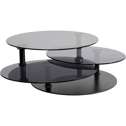 Kare Design Twist Salontafel 90cm Zwart
