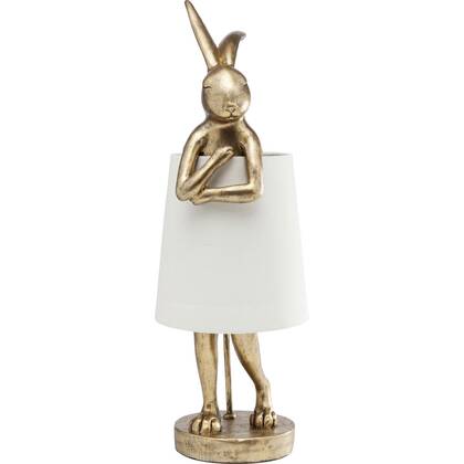 Kare Design Animal Tafellamp konjin 50cm en beige Goud