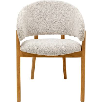 Kare Design August Stoel met armleuningen Beige