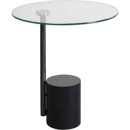 Bijzettafel Tori 46cm Kare Design Zwart