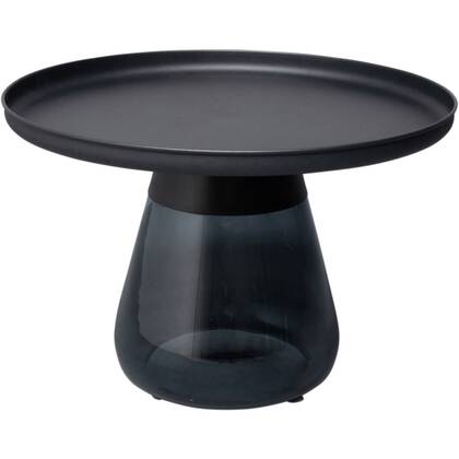 Salontafel Bottiglia Ø60cm Kare Design Zwart