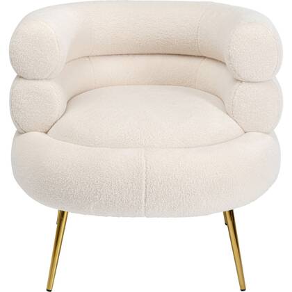 Kare Design Livelli Fauteuil creme Beige
