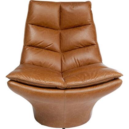 Kare Design Bridge fauteuil leder Bruin