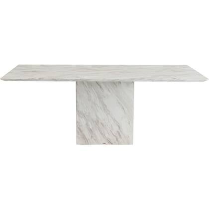 Eettafel Artistico wit marmer 200x100cm Kare Design