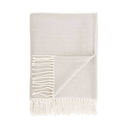 Walra - Plaid Sweet Softness - 127x170 - Zand Beige