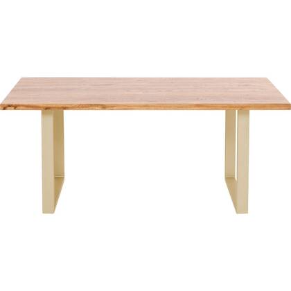 Kare Design Jackie Eettafel eik goud 160x80cm Messing