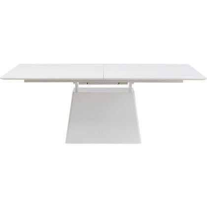 Uitschuifbare eettafel Benvenuto rechthoek Kare Design Wit