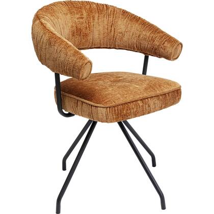Kare Design Arabella draaistoel - Oranje