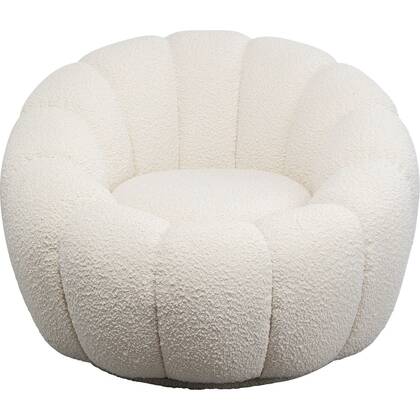 Kare Design Peppo Bloom Draaifauteuil Wit