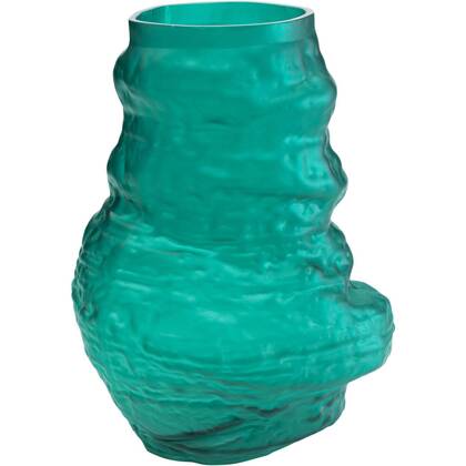Vaas Enrique turkoois 47cm Kare Design Blauw